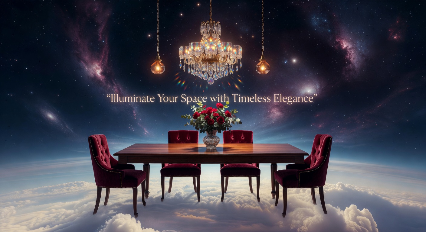 Plafonske visilice: Upečatljiva rasveta za trpezariju